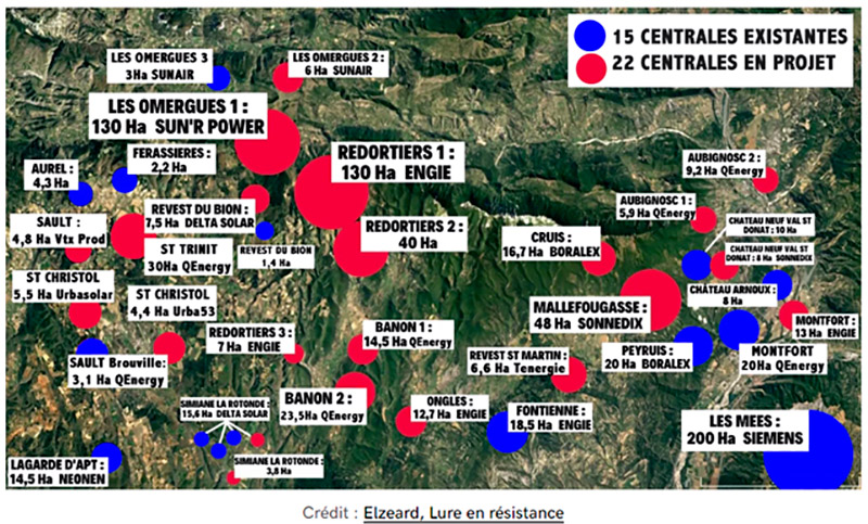 Densification des sites de production d’électricité photovoltaïque 